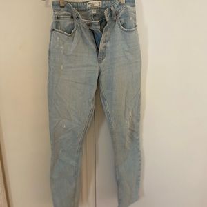 Abercrombie Curve Love Skinny High Rise Jeans
